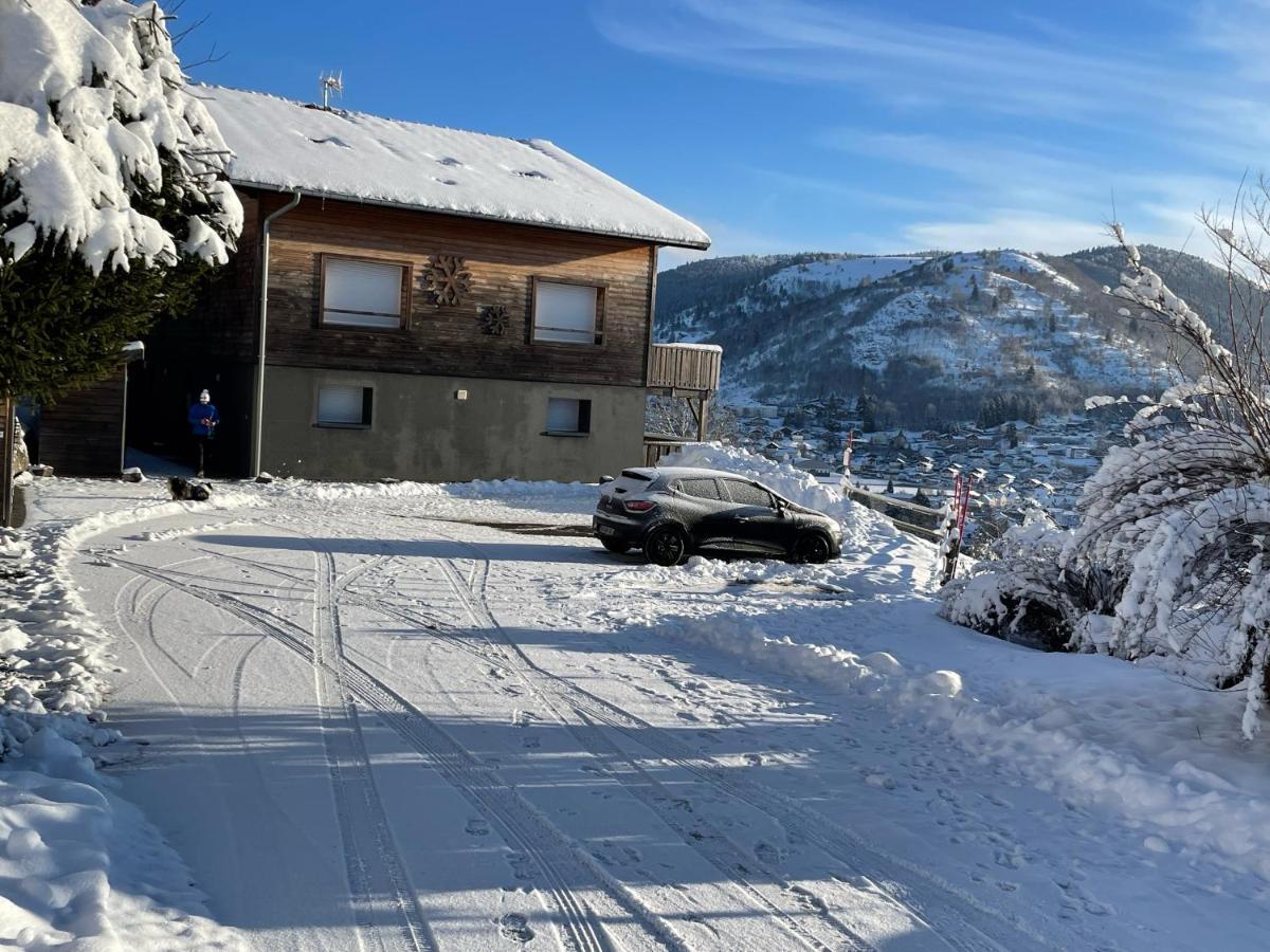 Le Flocon 88 - Vue Exceptionnelle Daire La Bresse Dış mekan fotoğraf